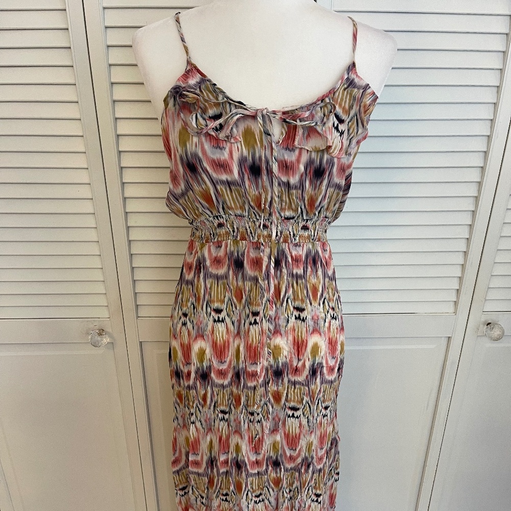 Angie Psychedelic Print Maxi Dress.